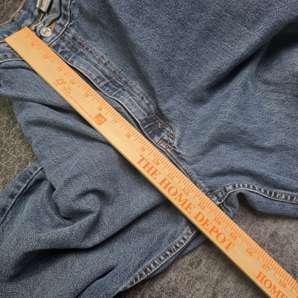 Vintage 90s Y2k Levis 550 Shorts Mens 42 Fits 39 Relaxed Fit Jorts Baggy USA 9" - Picture 4 of 9
